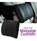 Car Seat Vibrating Massage Cushion Black
